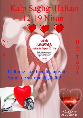afiş sağlık kalp yarışması kalp sağlığı için iyi tavsiyeler